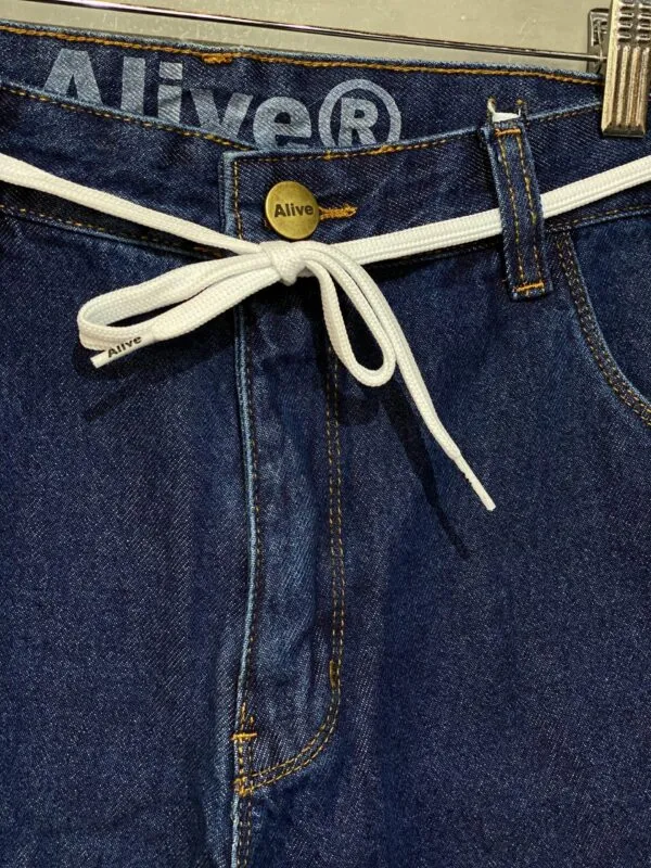 Bermuda Alive Jeans Classica Street Azul - Imagem 3