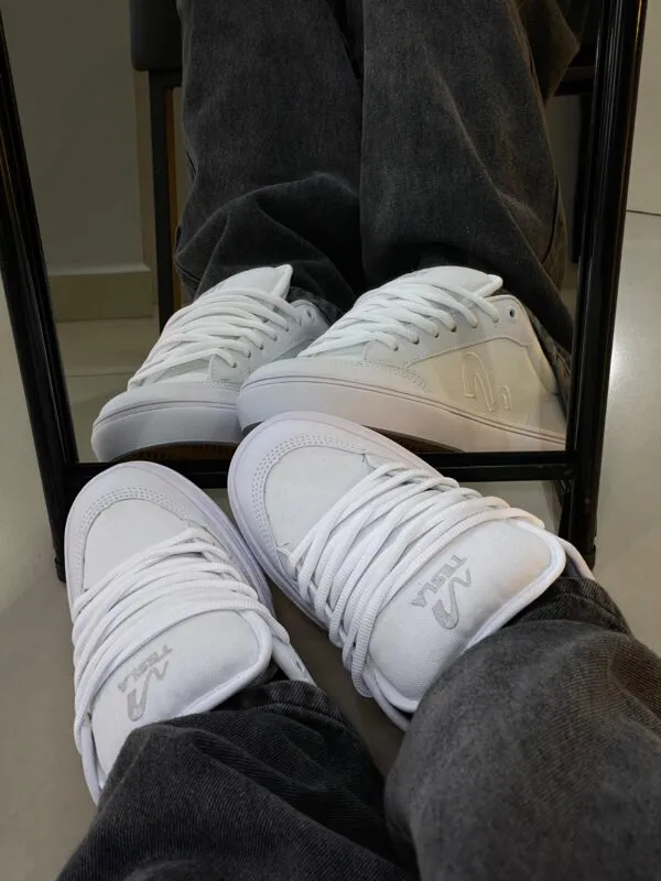Tênis Tesla Flow All White - Imagem 2