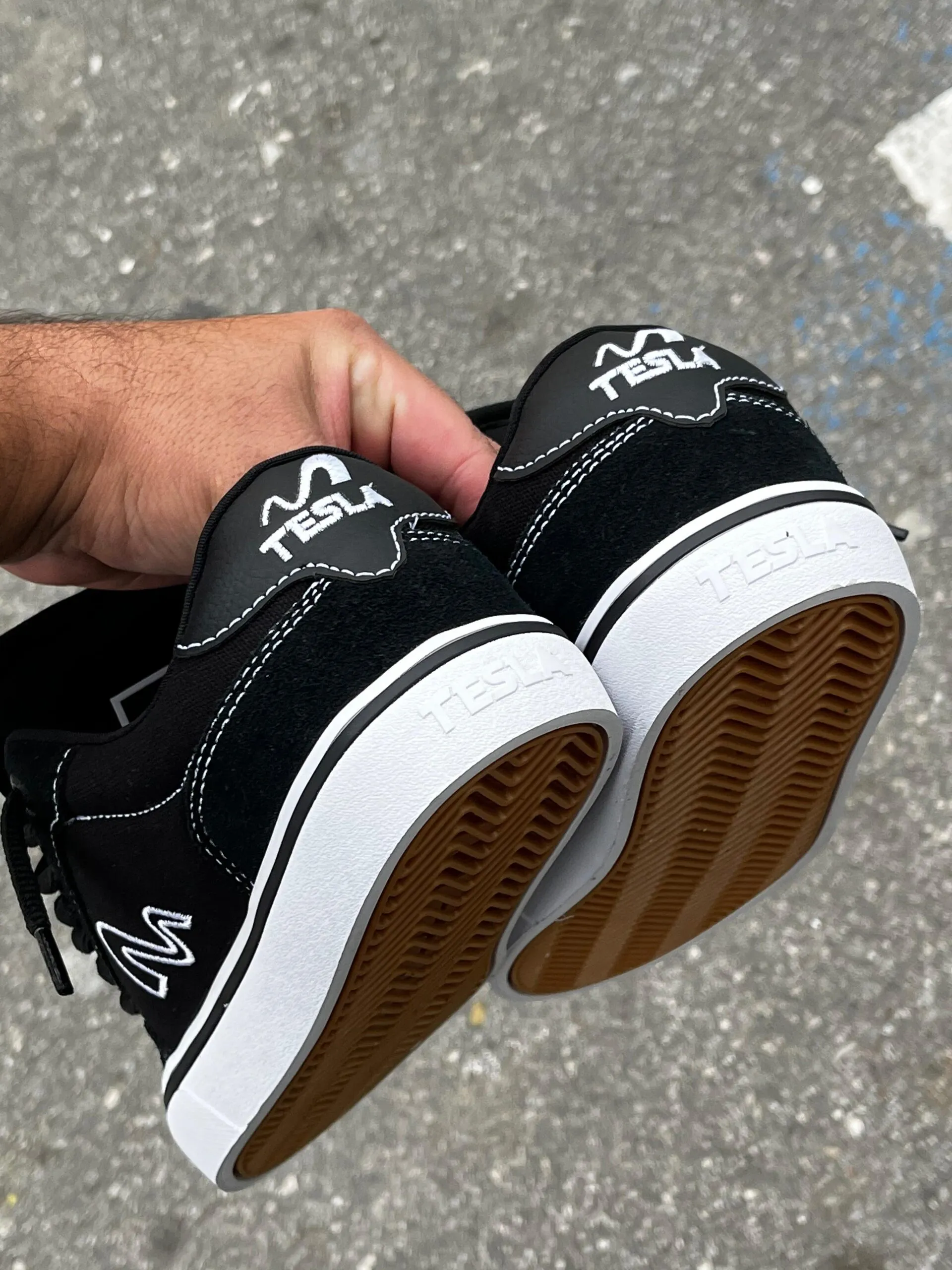 Tênis Tesla Flow Black White - Imagem 5