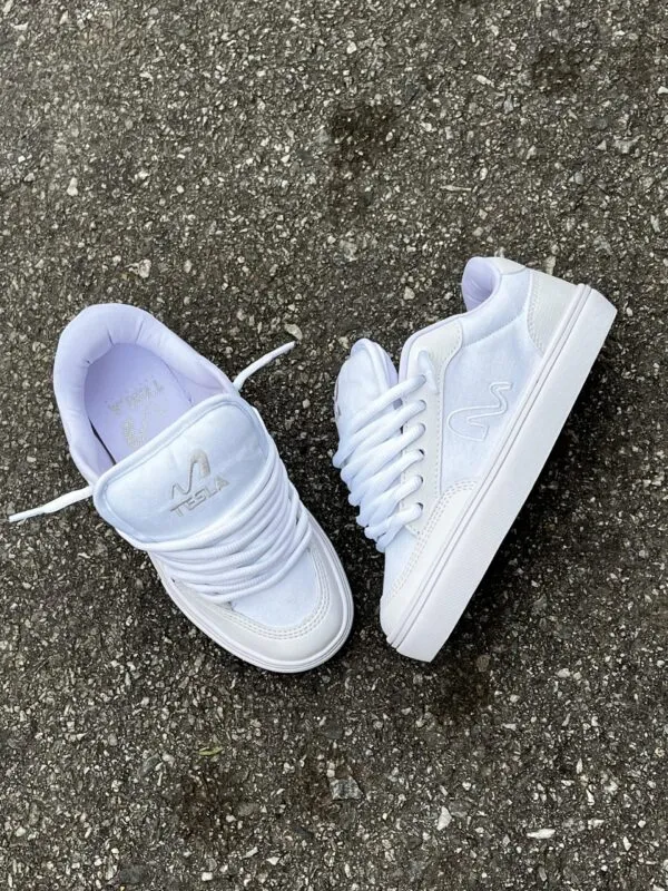 Tênis Tesla Flow All White - Imagem 6