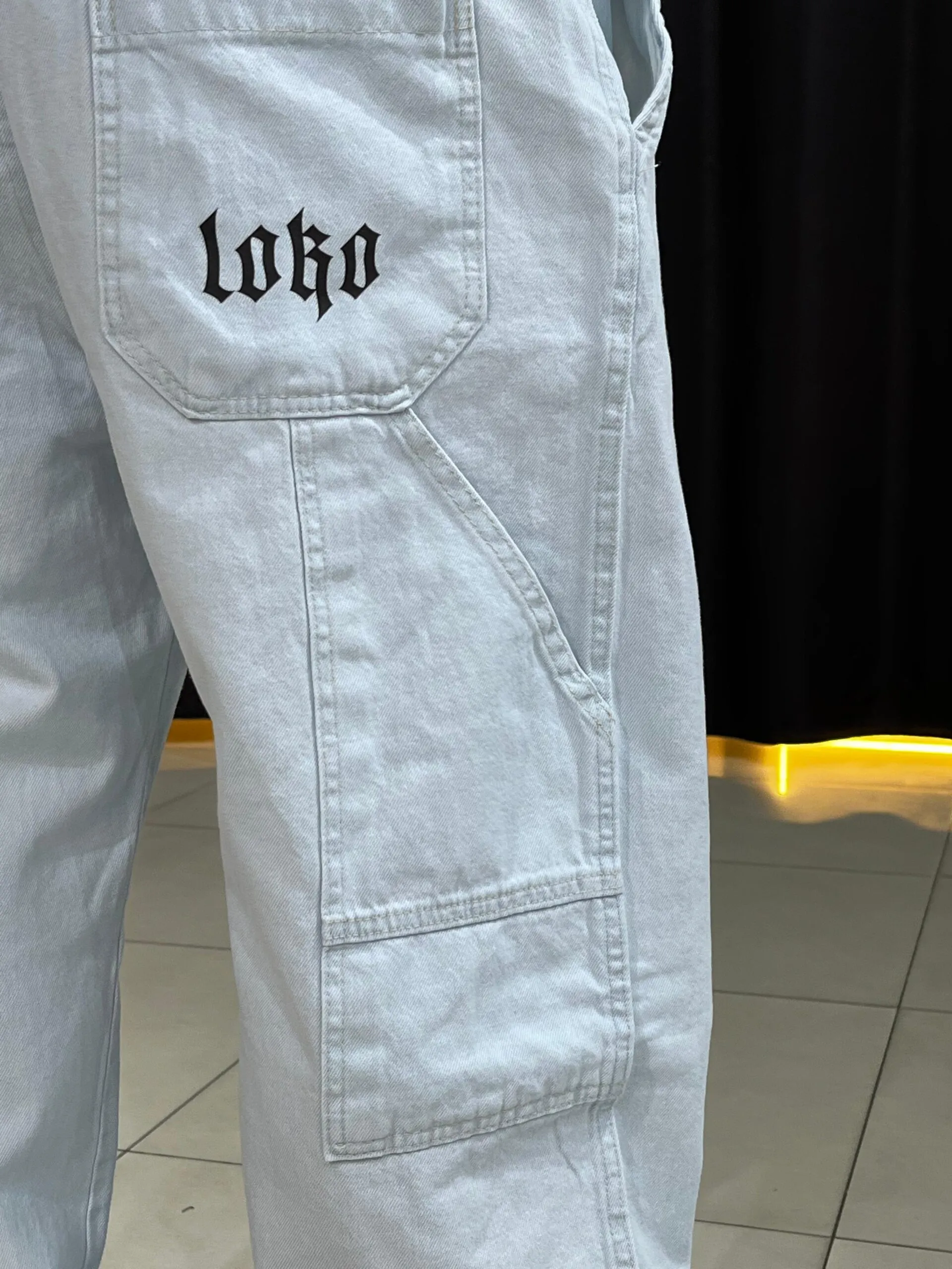 Calça Carpinteiro Loko Jeans Cristal - Imagem 5