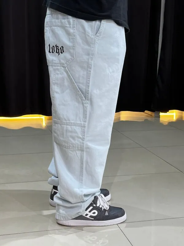 Calça Carpinteiro Loko Jeans Cristal - Imagem 3