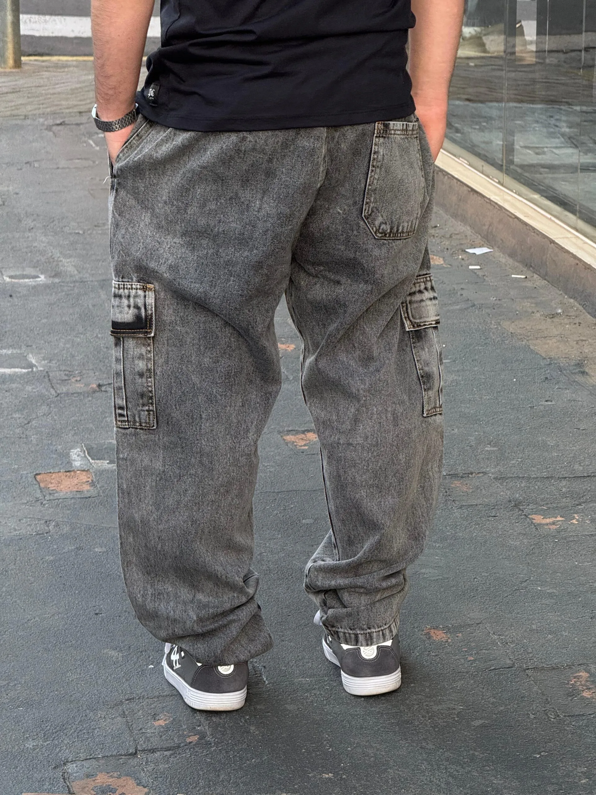 Calça Baggy Cargo Loko Estonado - Imagem 3