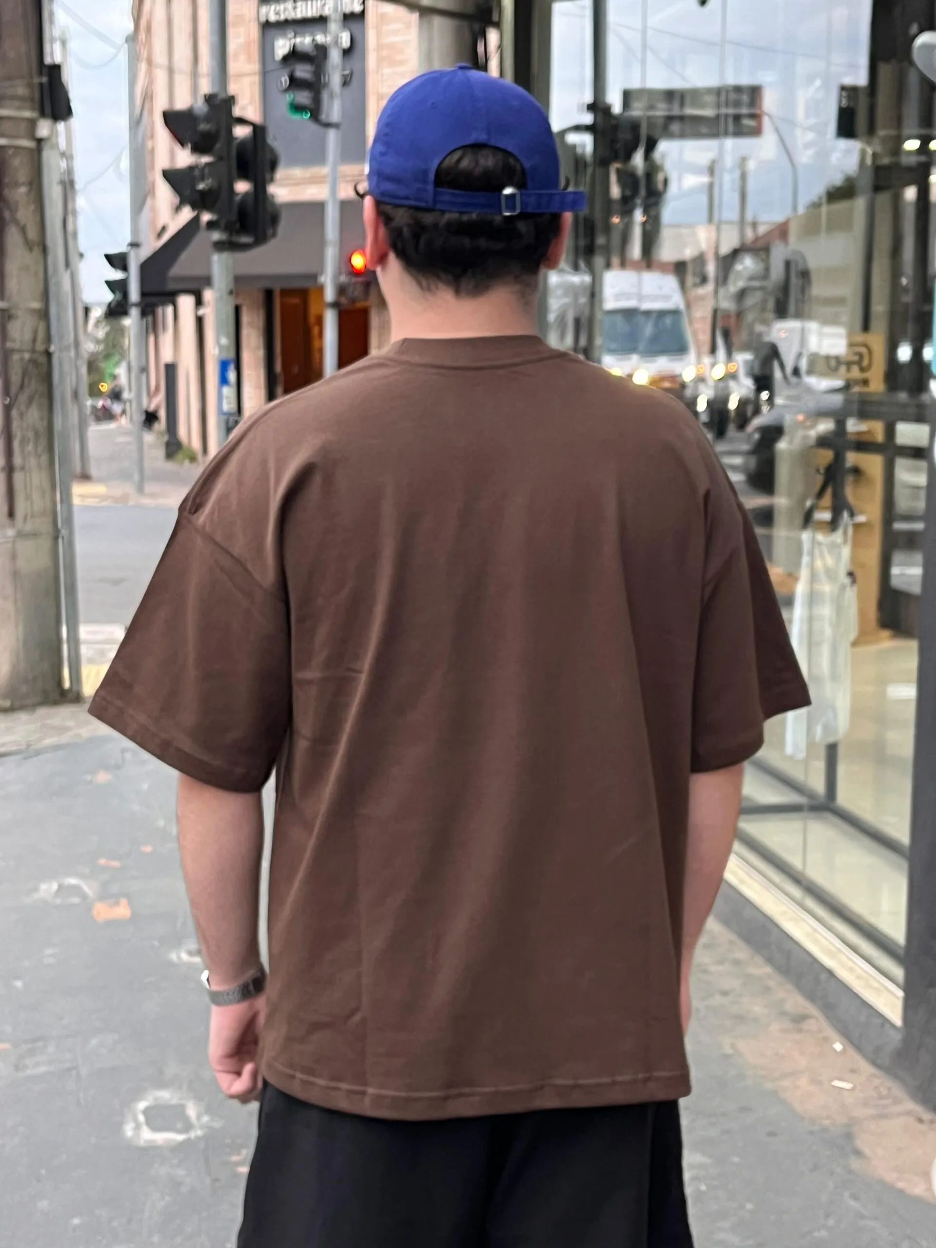 Camiseta Grizzly Blank Oversized Marrom - Imagem 5