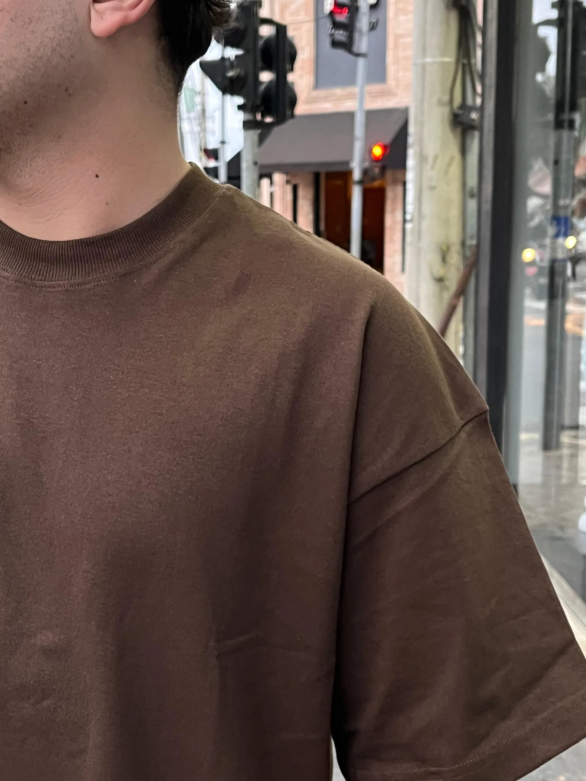 Camiseta Grizzly Blank Oversized Marrom - Imagem 4