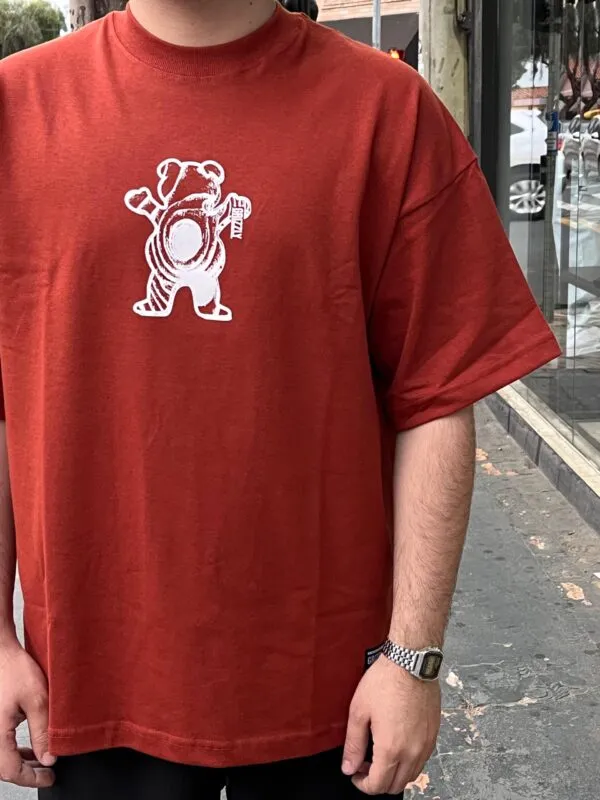Camiseta Grizzly Red Wood Oversized Rusty - Imagem 4