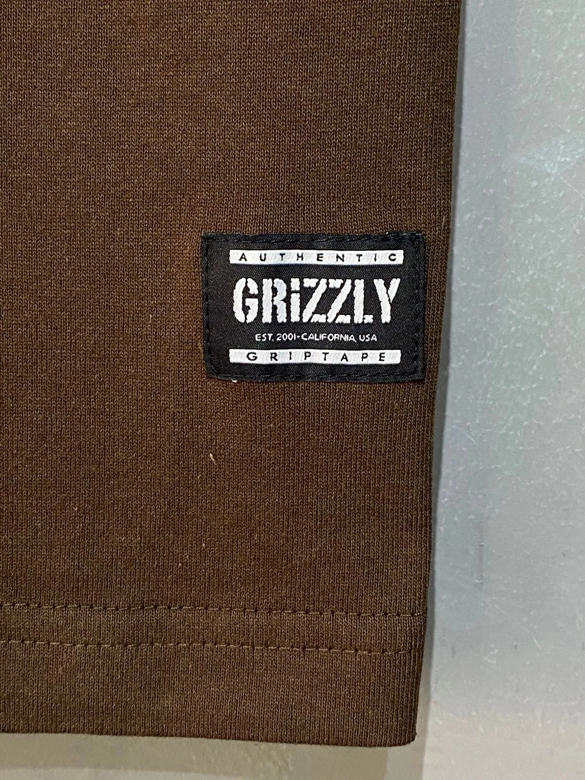 Camiseta Grizzly Blank Oversized Marrom - Imagem 3