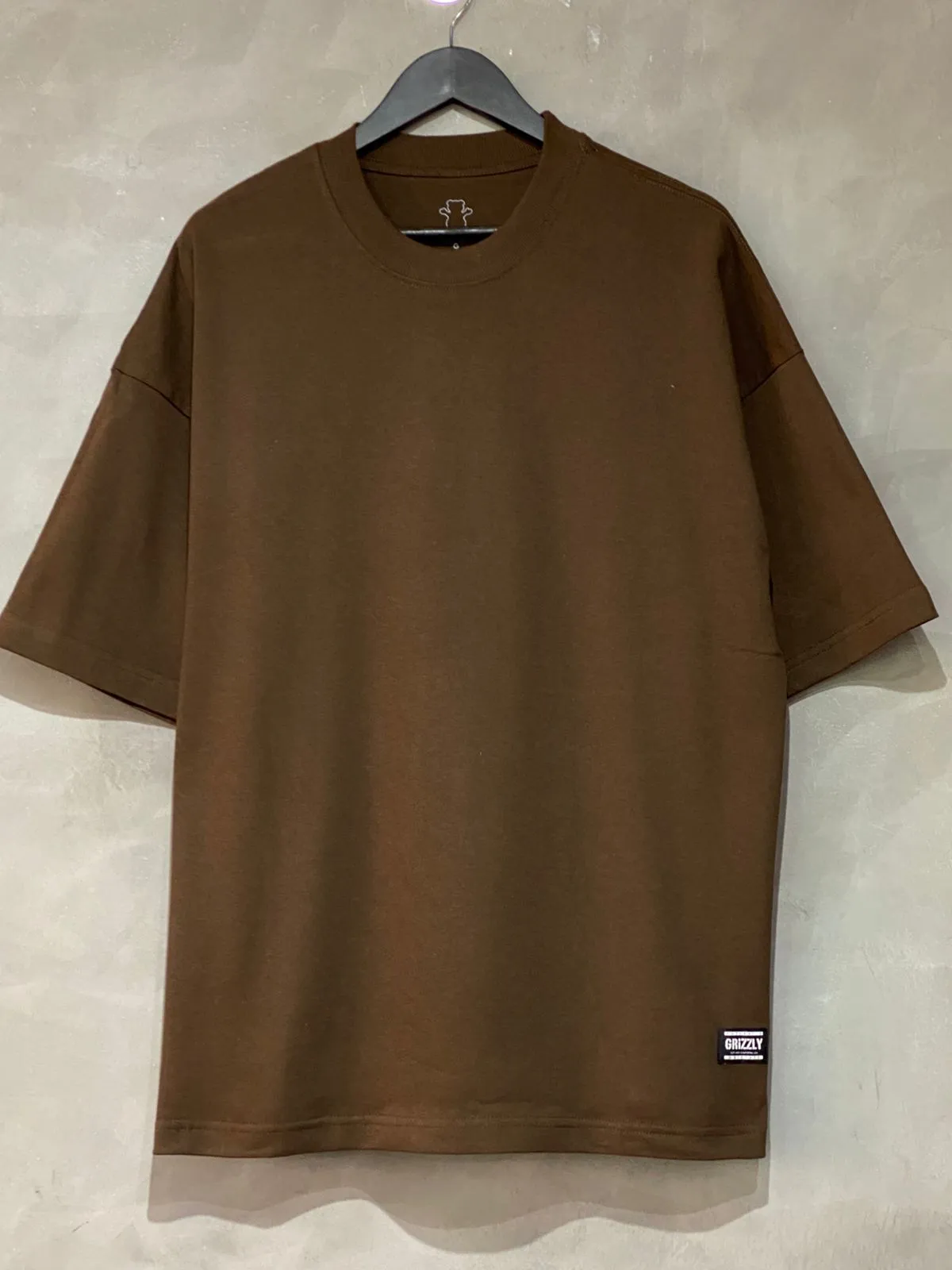 Camiseta Grizzly Blank Oversized Marrom - Imagem 2