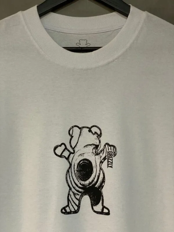 Camiseta Grizzly Red Wood Oversized Branco - Imagem 2