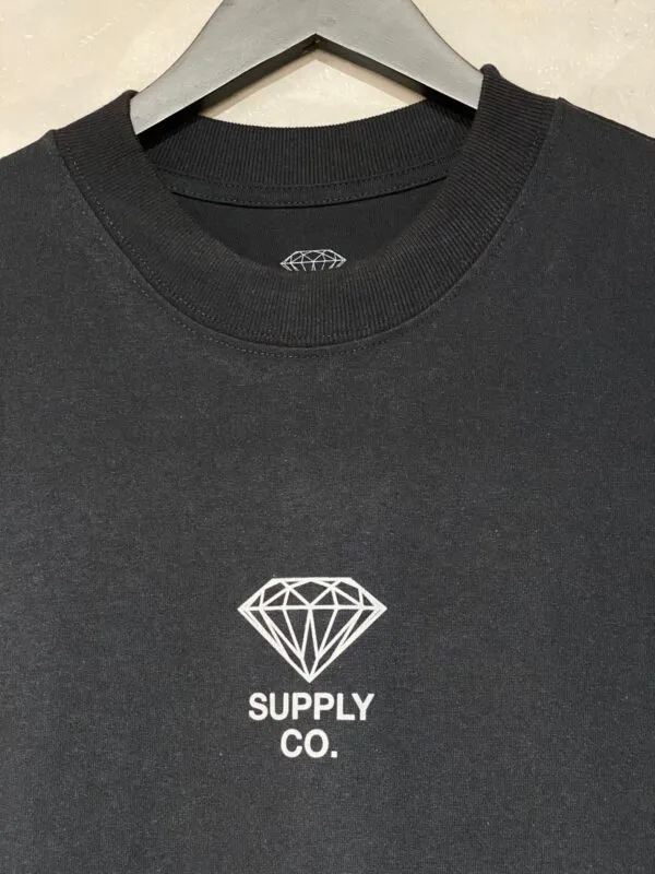 Camiseta Diamond Brillant Oversized Preto - Imagem 5