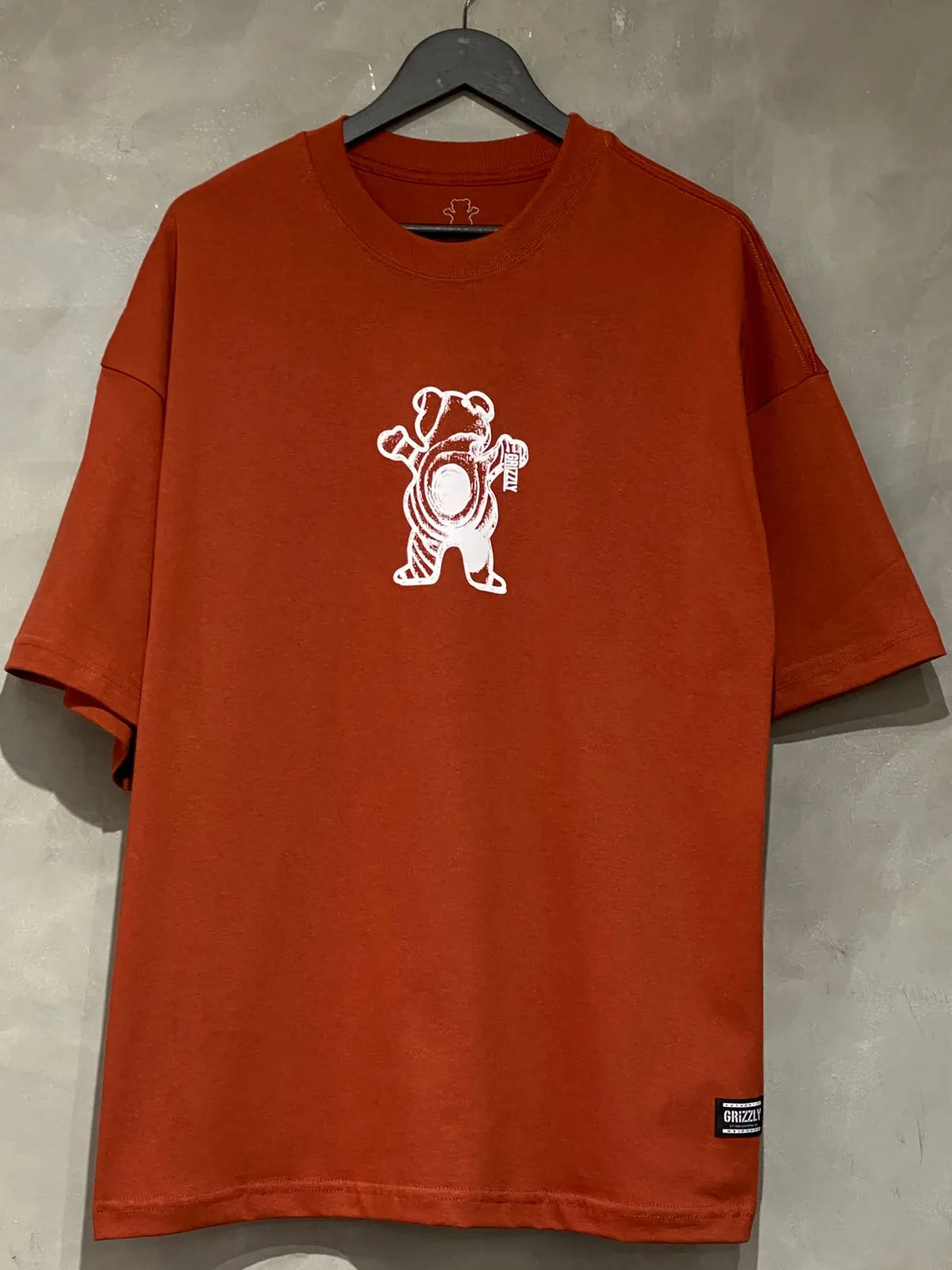 Camiseta Grizzly Red Wood Oversized Rusty - Imagem 5