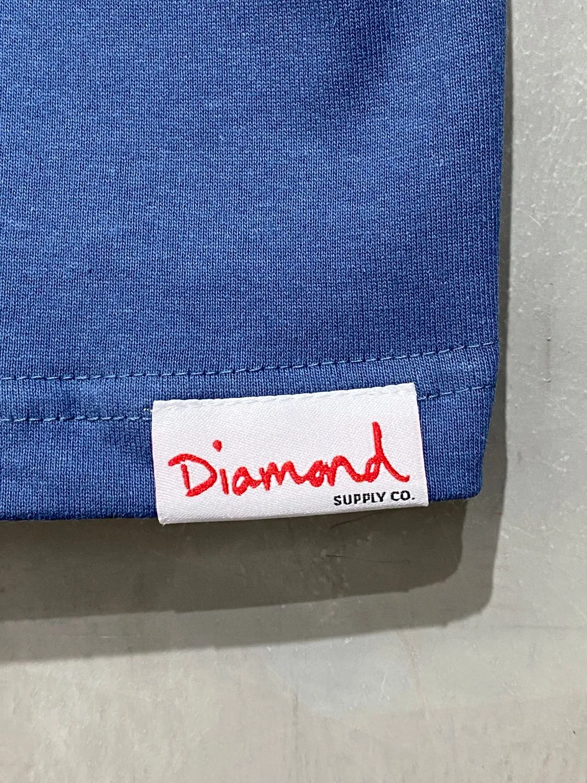 Camiseta Diamond Retro Oversized Azul Gelo - Imagem 4