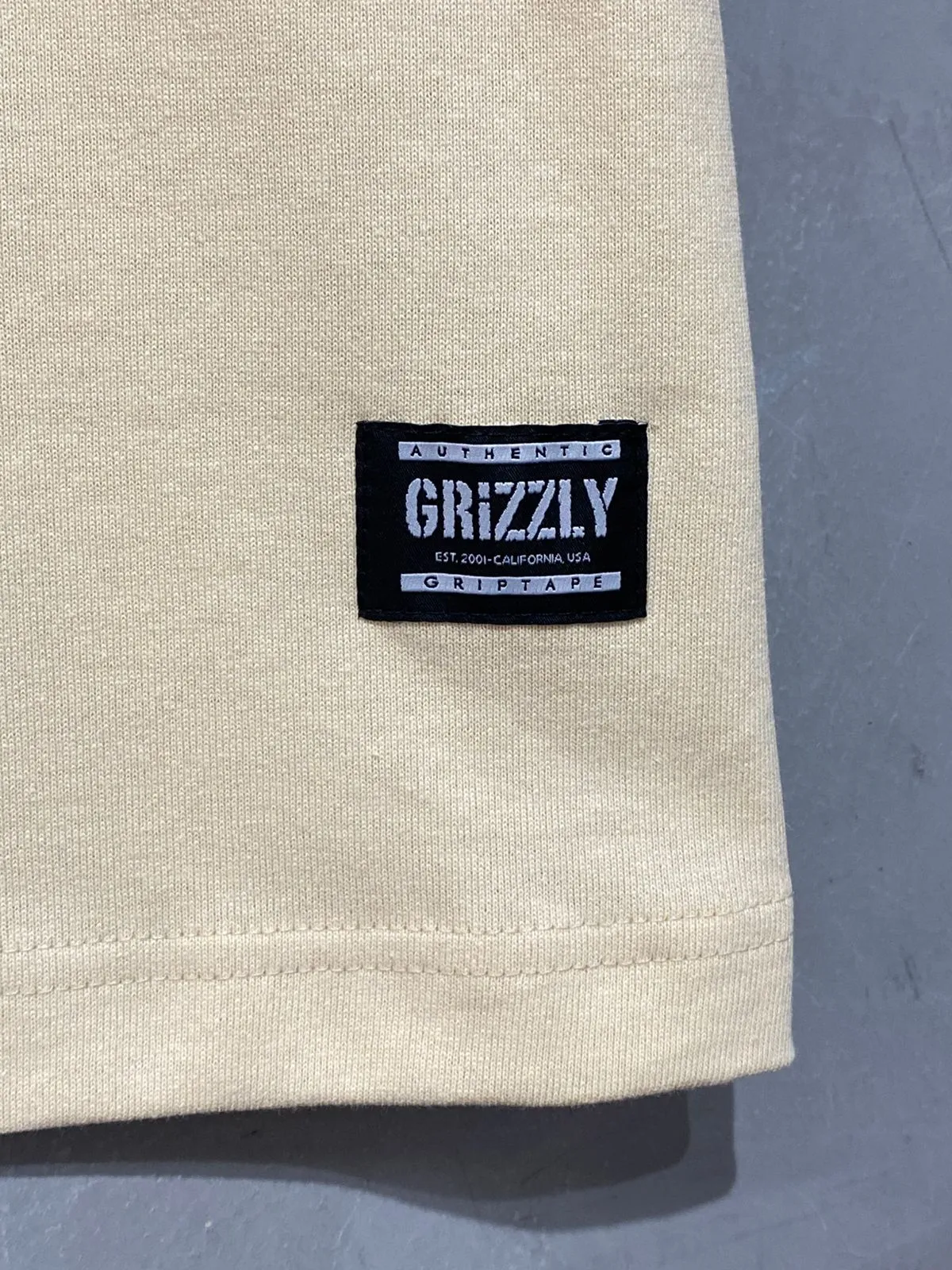 Camiseta Grizzly Blank Oversized Bege - Imagem 3