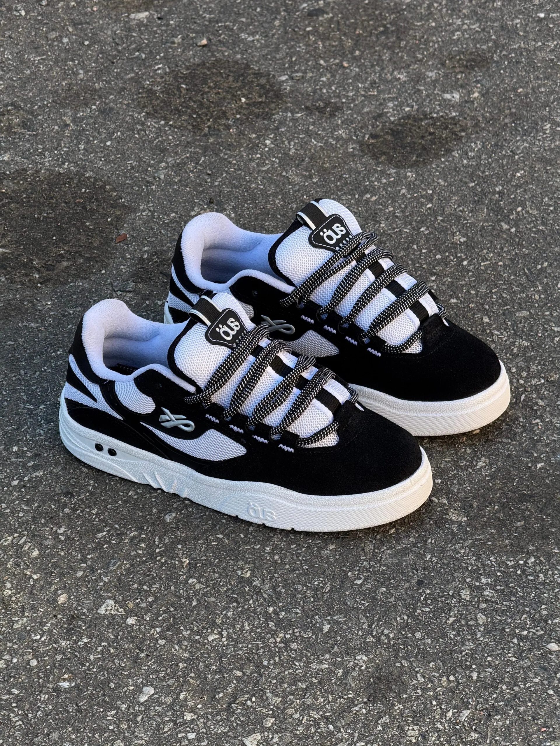 Tênis ÖUS Fluente GTX Preto Branco - Imagem 7