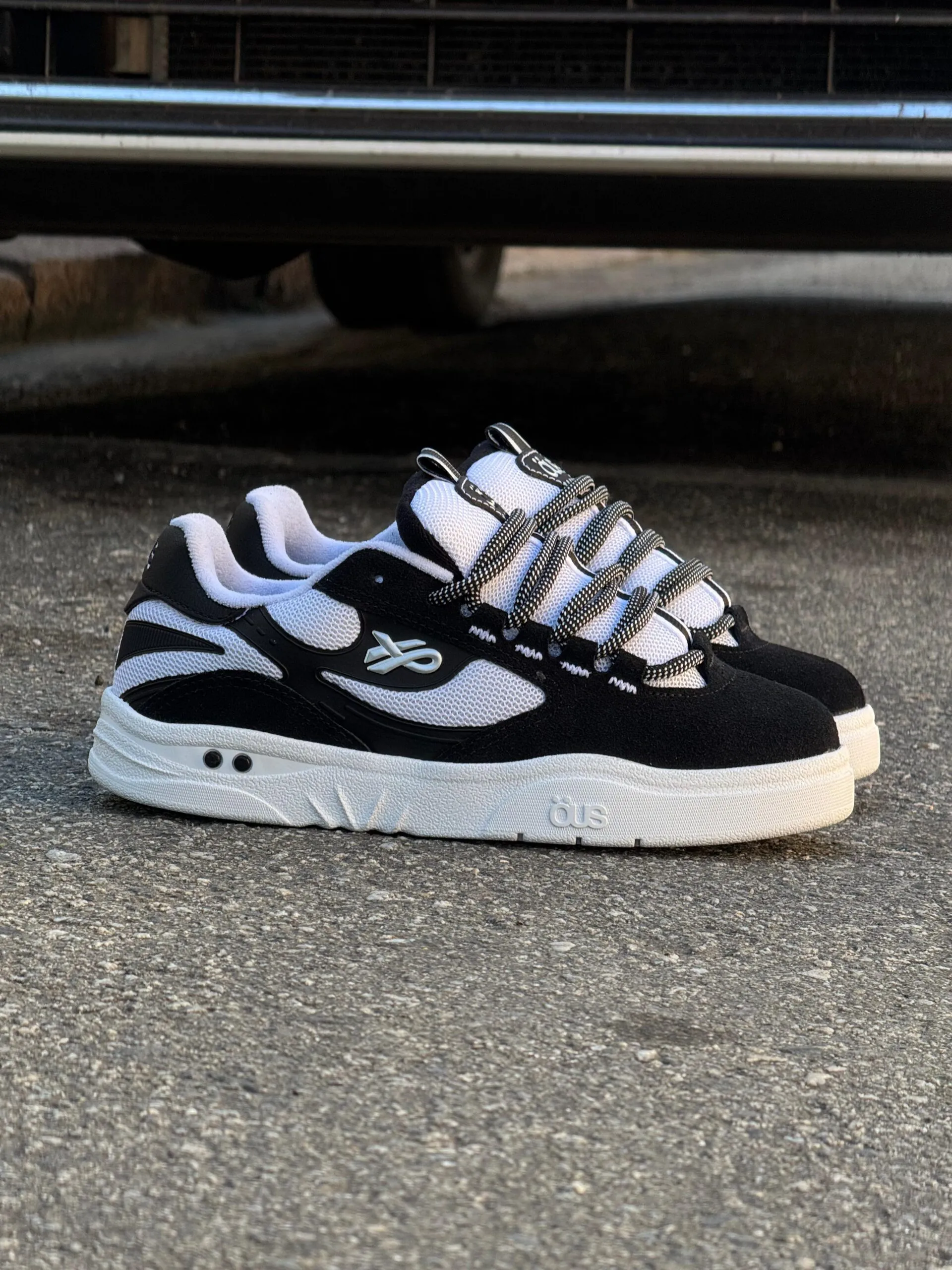 Tênis ÖUS Fluente GTX Preto Branco - Imagem 3