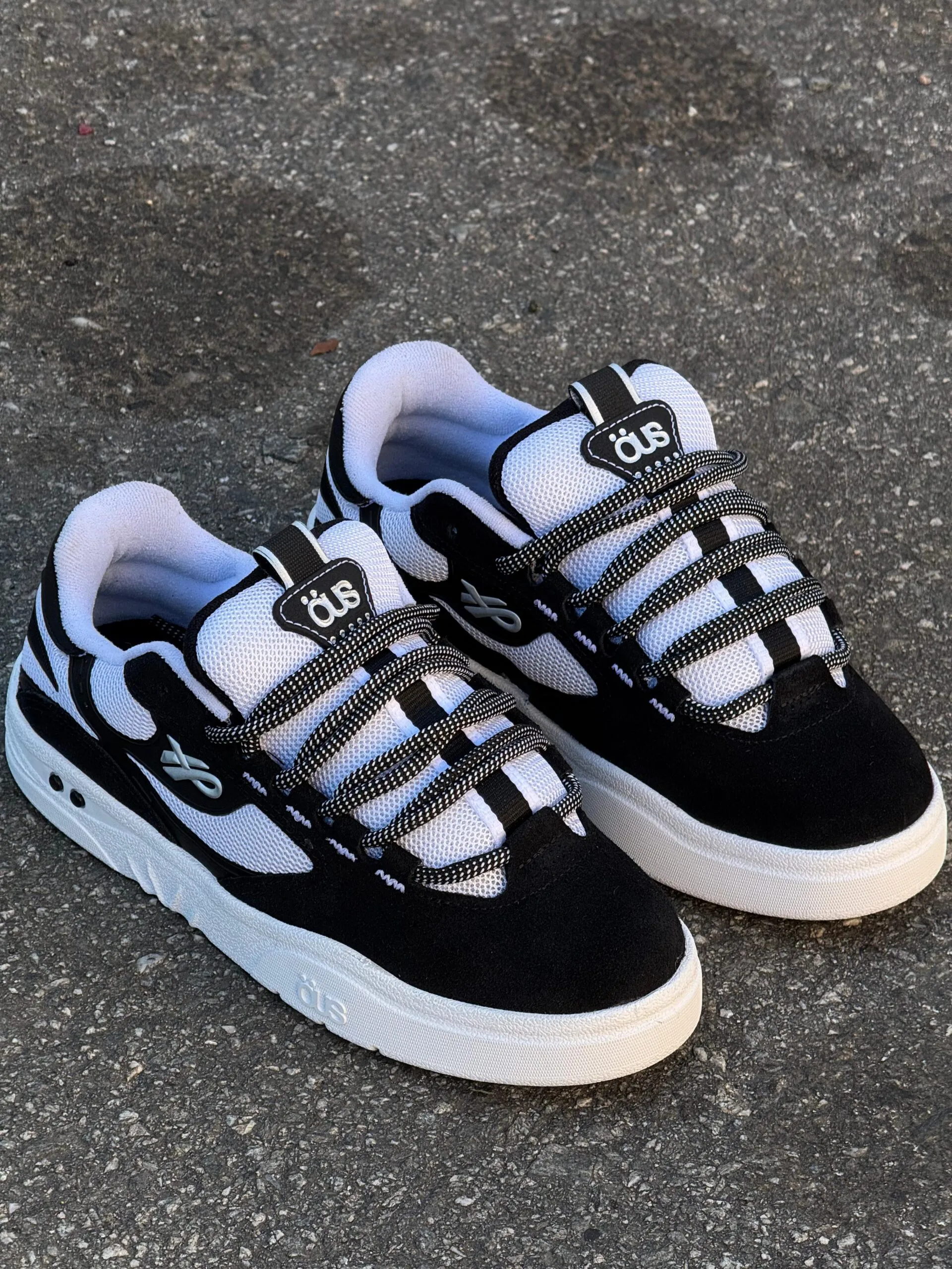 Tênis ÖUS Fluente GTX Preto Branco - Imagem 8