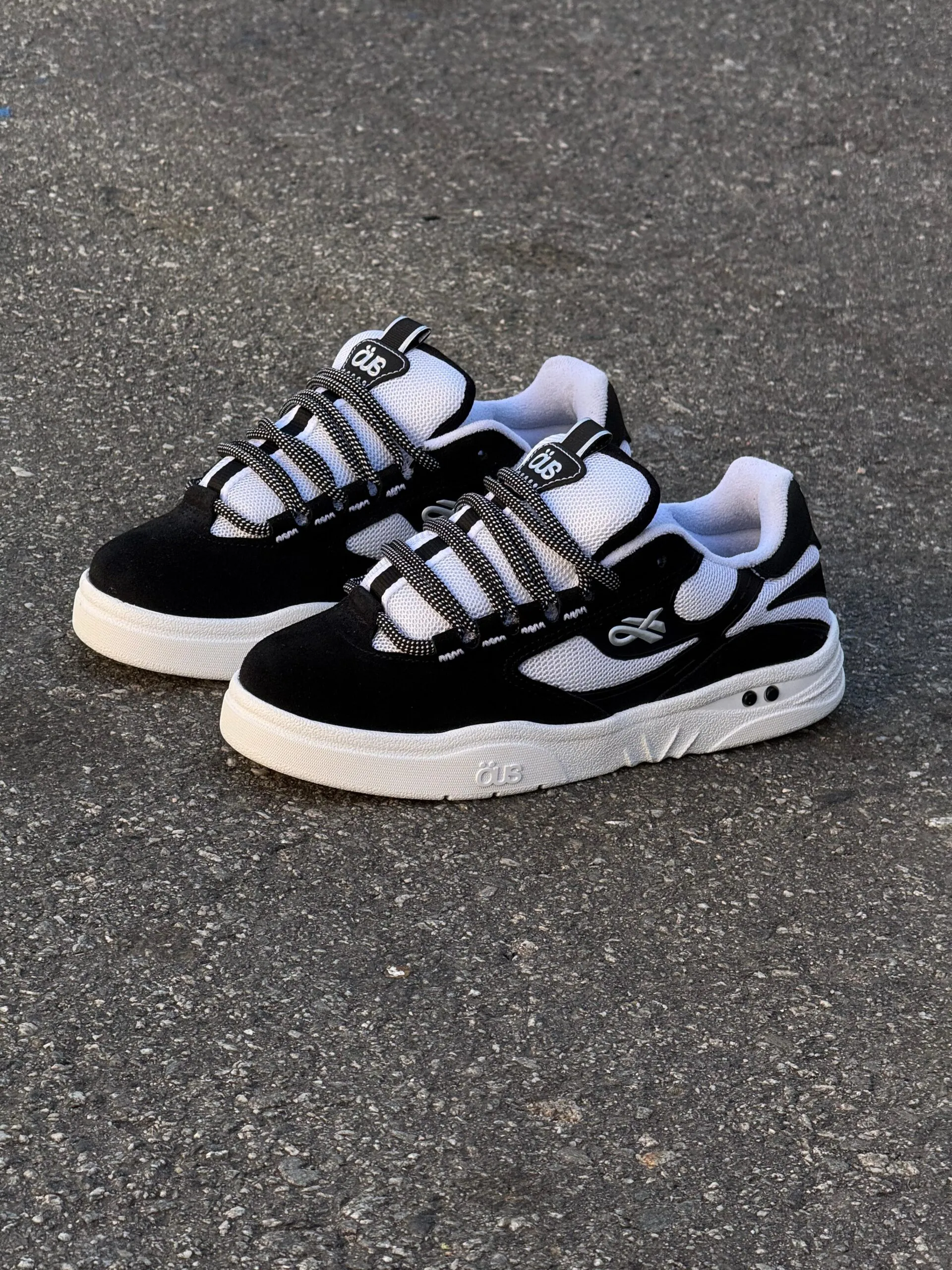 Tênis ÖUS Fluente GTX Preto Branco - Imagem 9