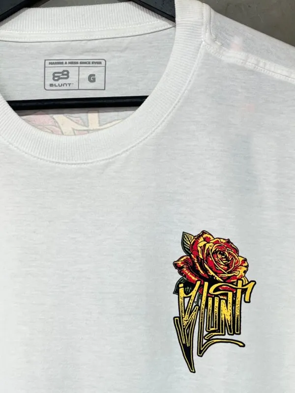 Camiseta Blunt Scorpion Flower New White - Imagem 4