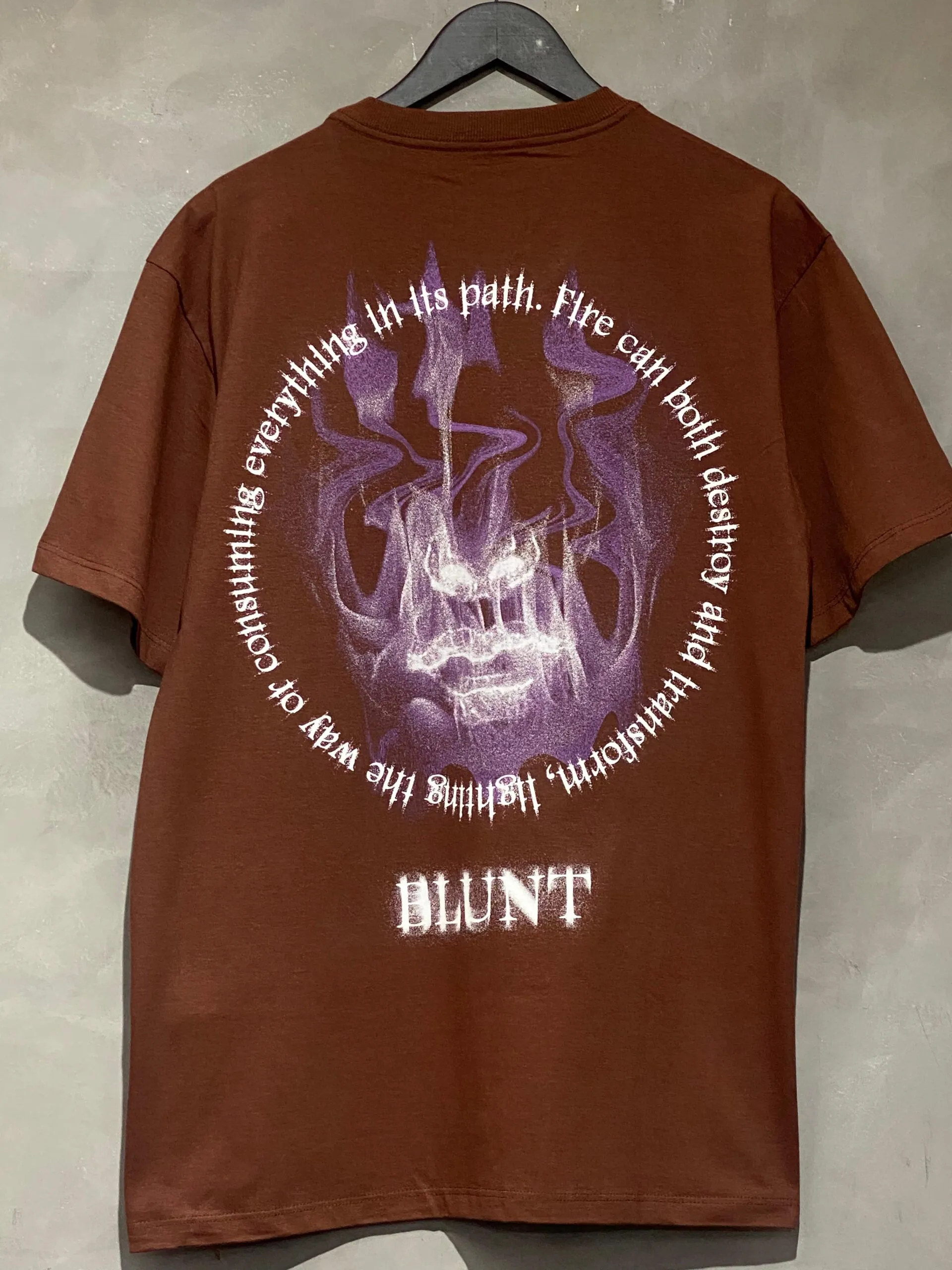 Camiseta Blunt Basica Specter Mocha