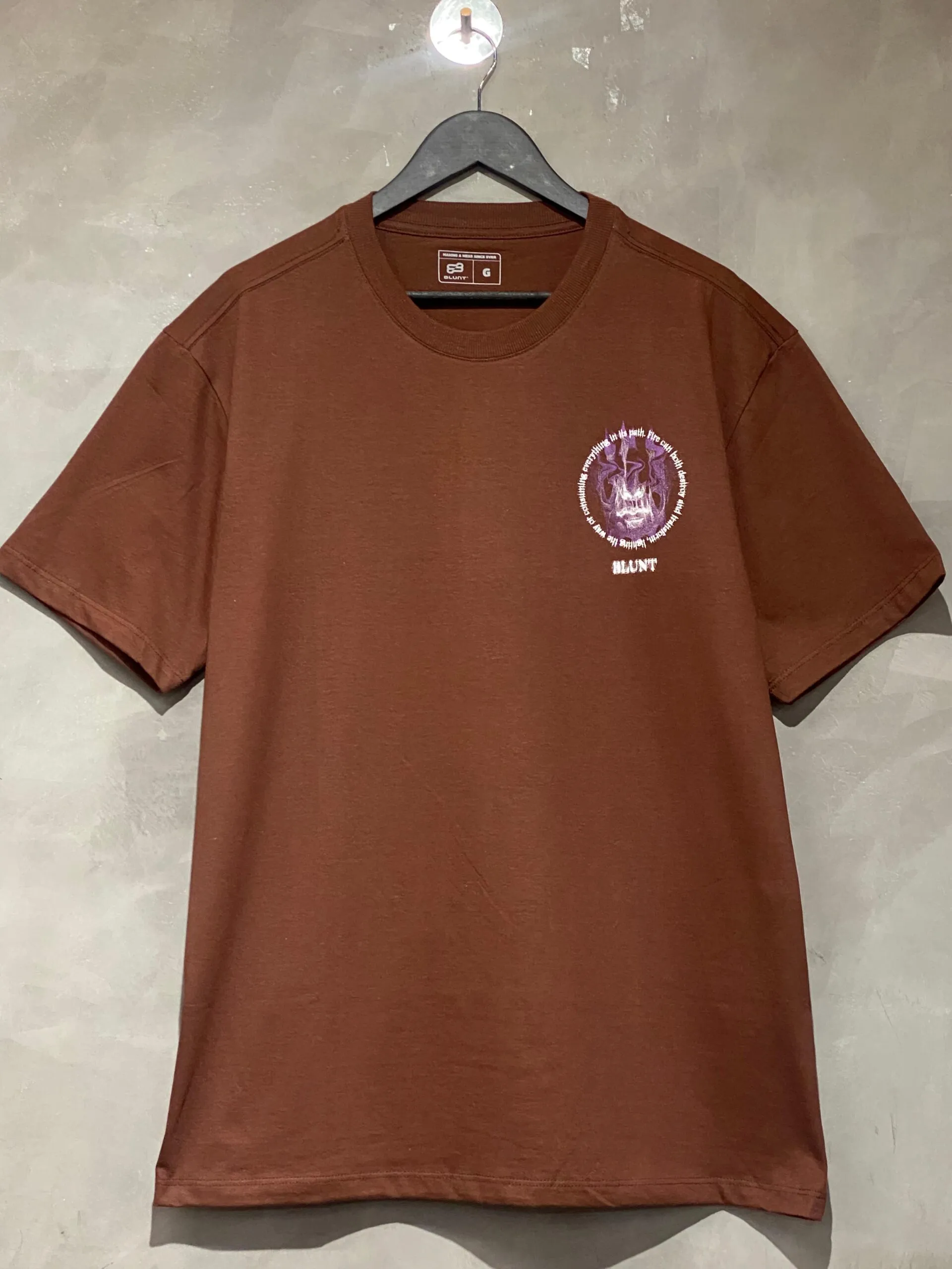 Camiseta Blunt Basica Specter Mocha - Imagem 2