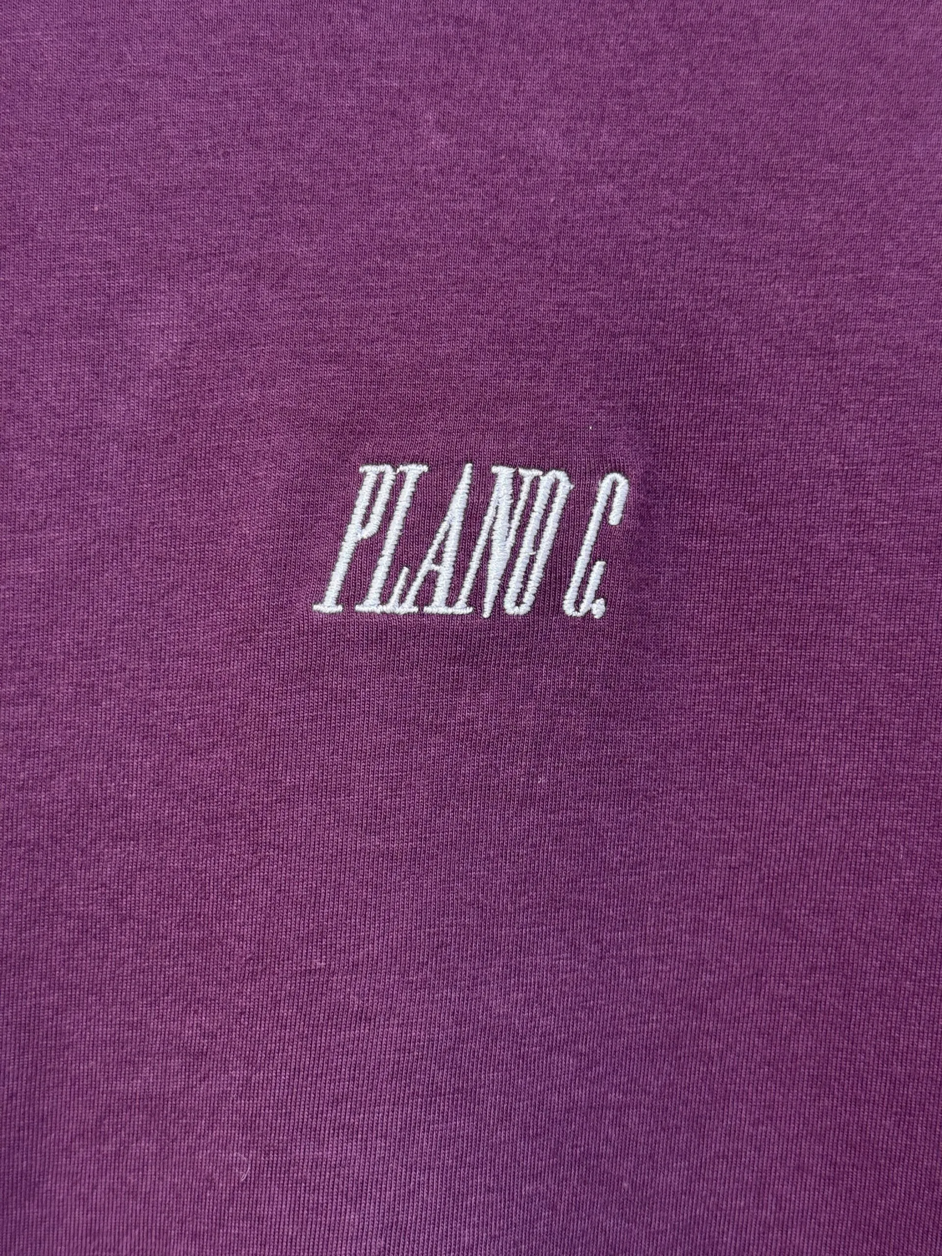 Camiseta Plano C. Logo Bordado Roxo - Imagem 3