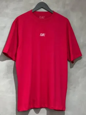 Camiseta Plano C. Logo Bordado Vermelho