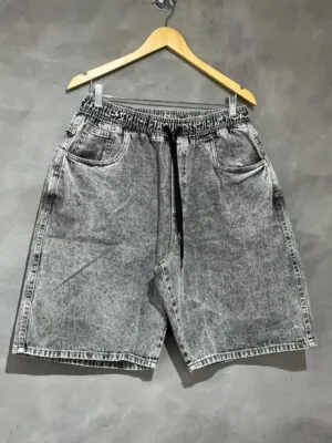 Bermuda Jeans John Roger Over Black Marmorizada