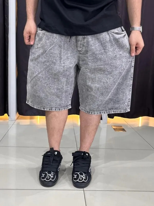 Bermuda Jeans John Roger Over Black Marmorizada - Imagem 6
