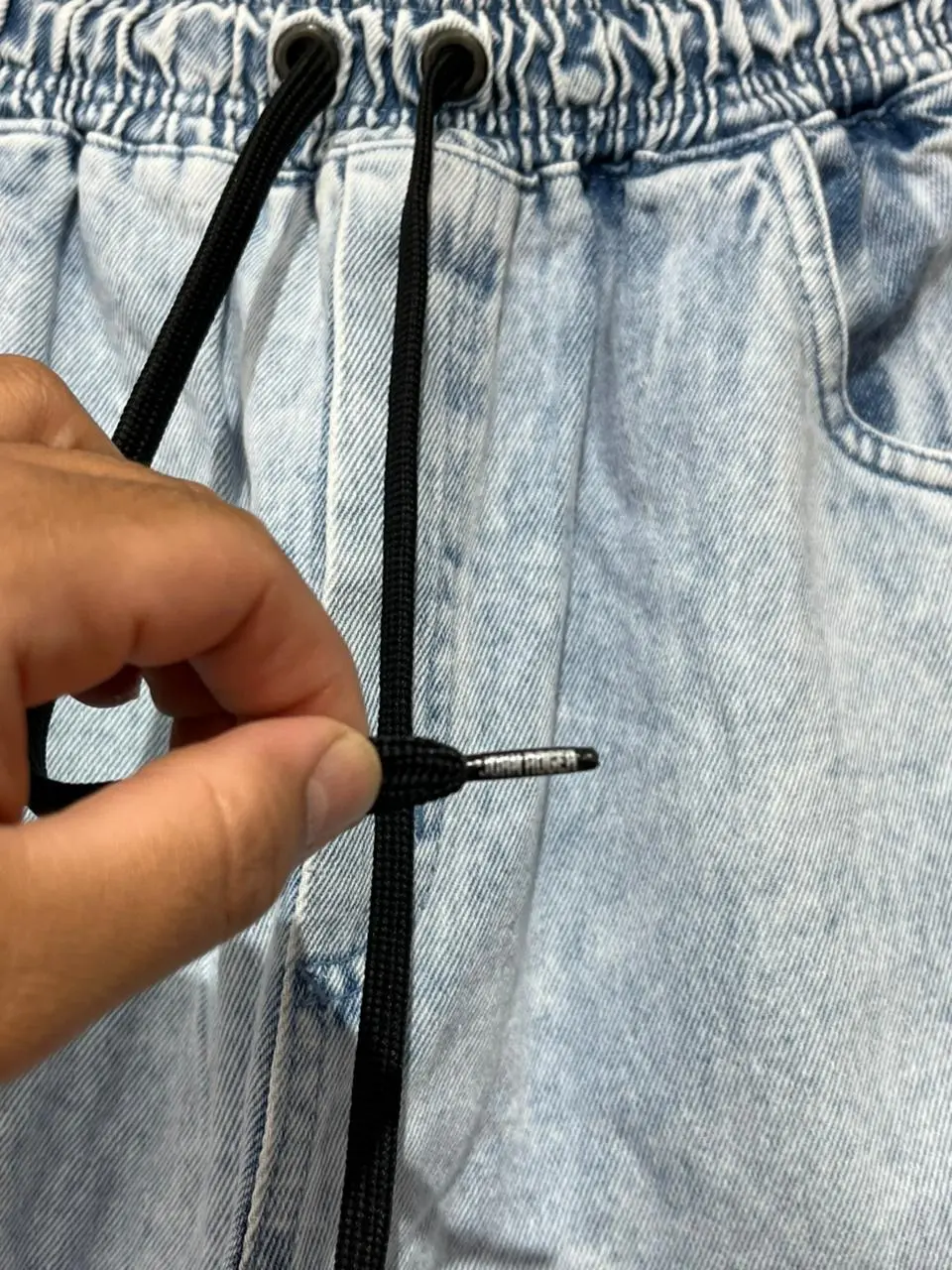 Bermuda Jeans John Roger Over Delave Marmorizada - Imagem 8