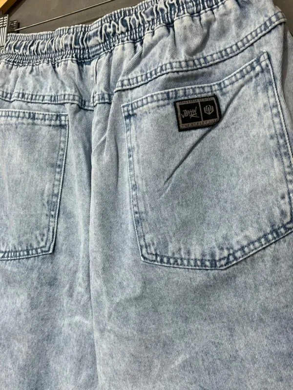Bermuda Jeans John Roger Over Delave Marmorizada - Imagem 5