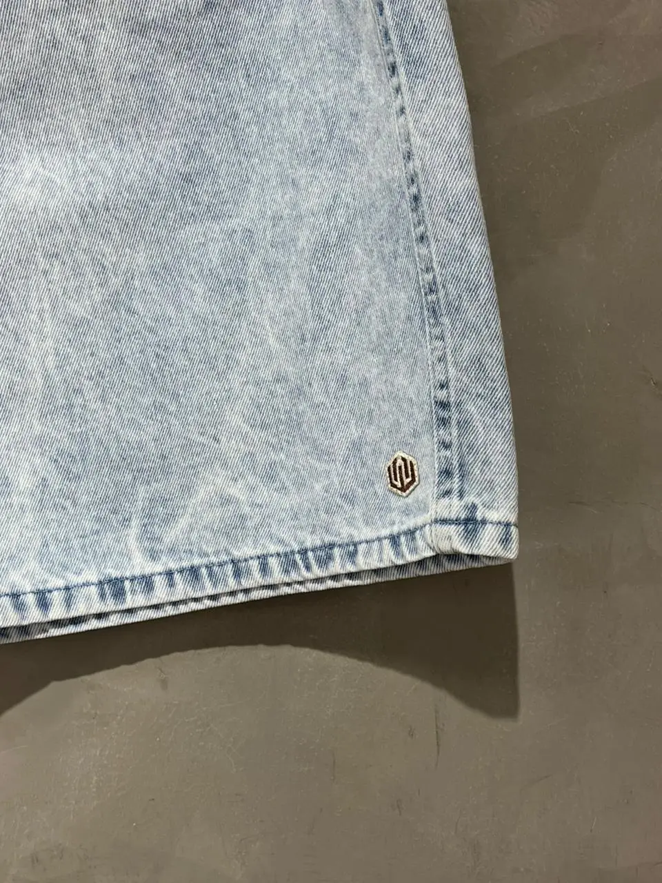 Bermuda Jeans John Roger Over Delave Marmorizada - Imagem 7