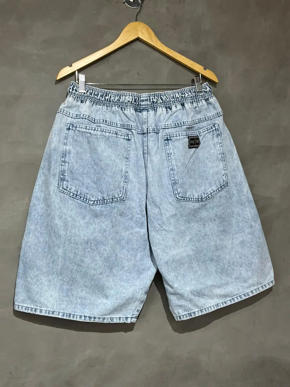 Bermuda Jeans John Roger Over Delave Marmorizada - Imagem 3