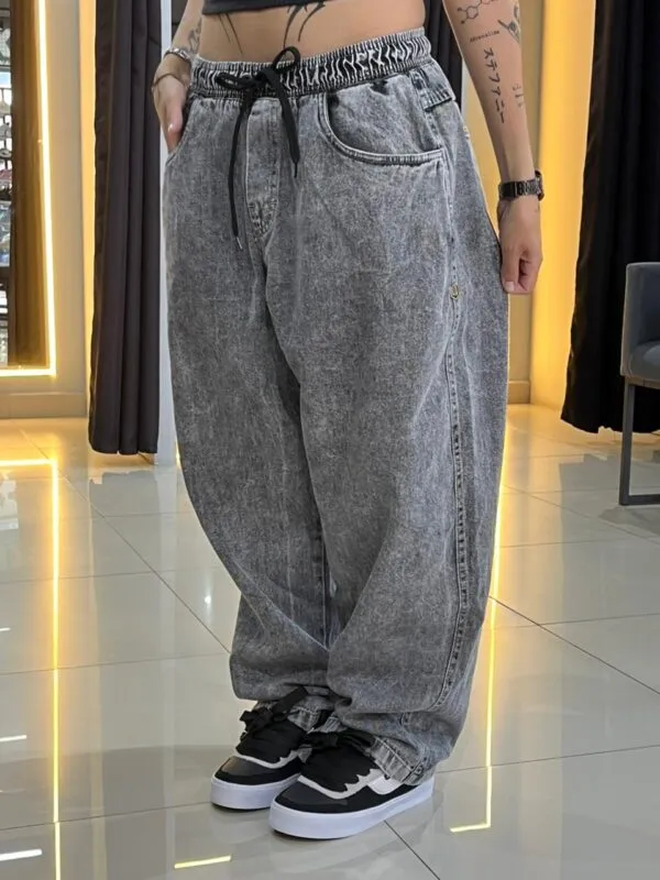 Calça Baggy John Roger Black  Marmorizada - Imagem 6