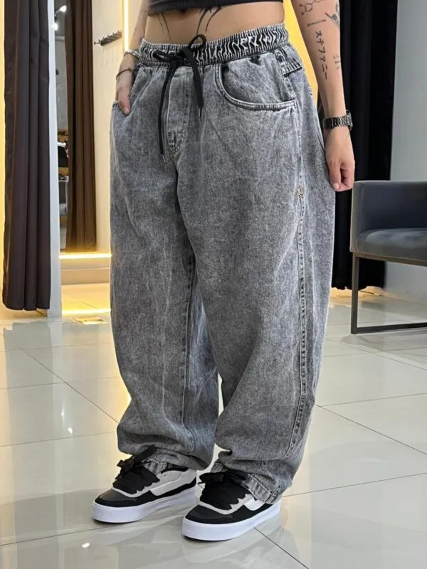 Calça Baggy John Roger Black  Marmorizada