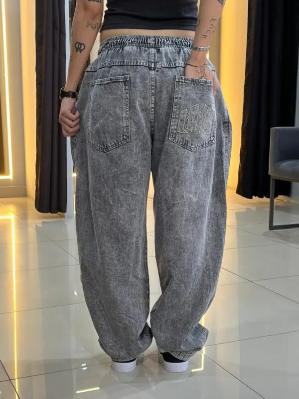 Calça Baggy John Roger Black  Marmorizada - Imagem 3