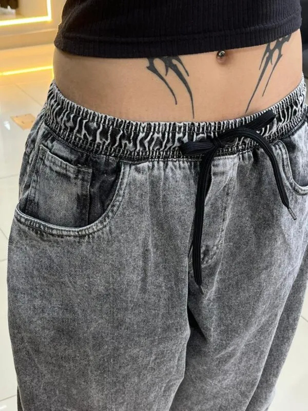 Calça Baggy John Roger Black  Marmorizada - Imagem 4