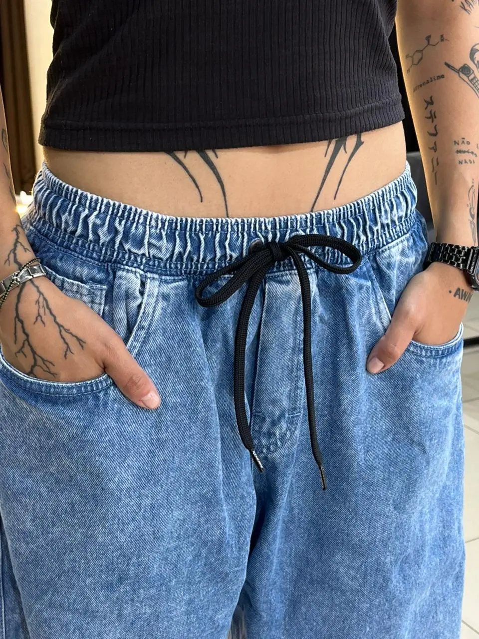 Calça Baggy John Roger Delave Marmorizada - Imagem 7