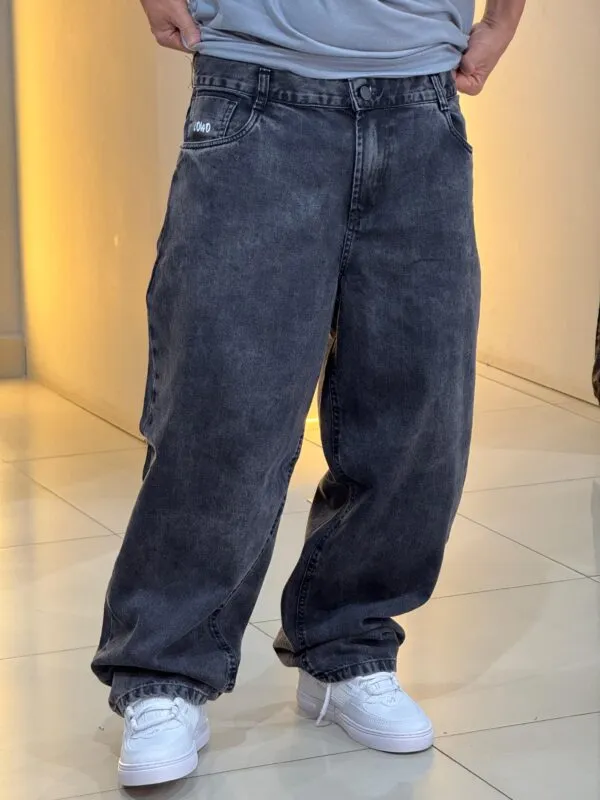Calça Extra Big Loko Estonado Escuro - Imagem 4