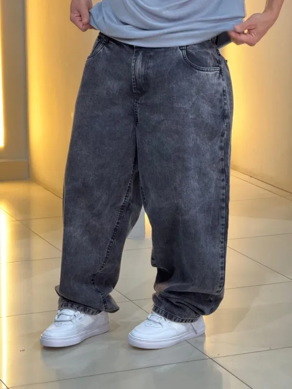 Calça Extra Big Loko Estonado Escuro - Imagem 7