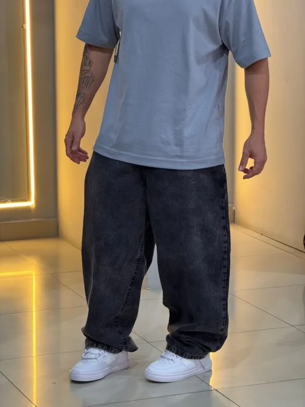 Calça Extra Big Loko Estonado Escuro - Imagem 5