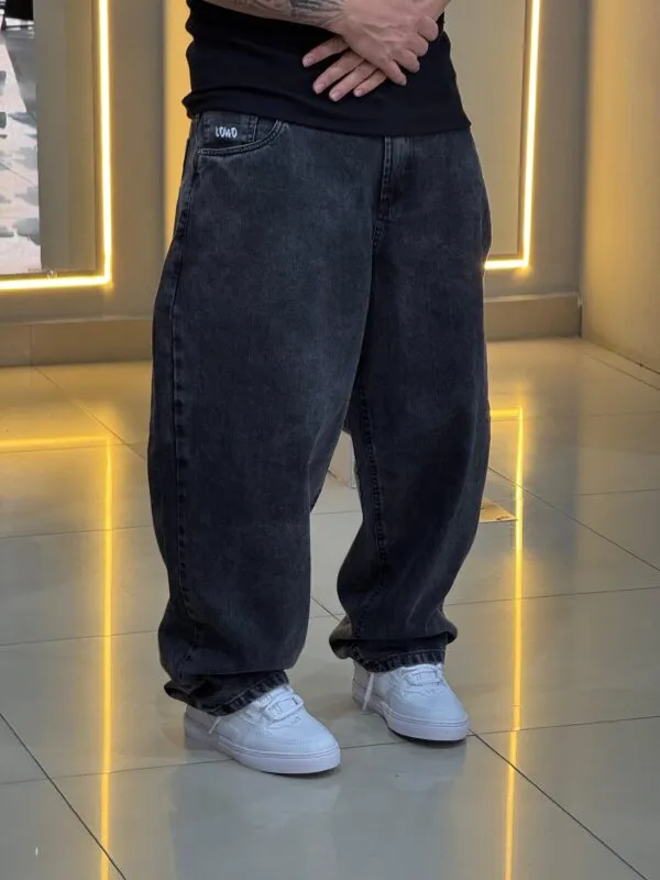 Calça Extra Big Loko Estonado Escuro - Imagem 8