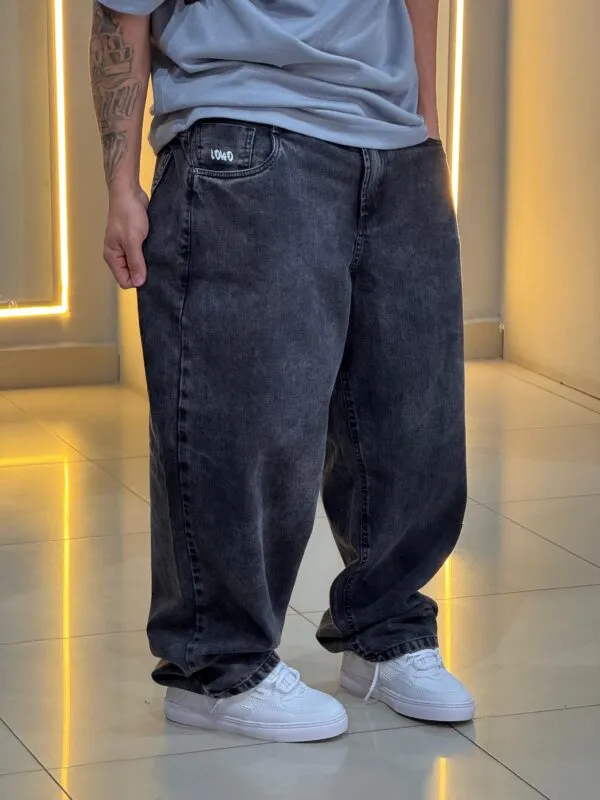 Calça Extra Big Loko Estonado Escuro - Imagem 2
