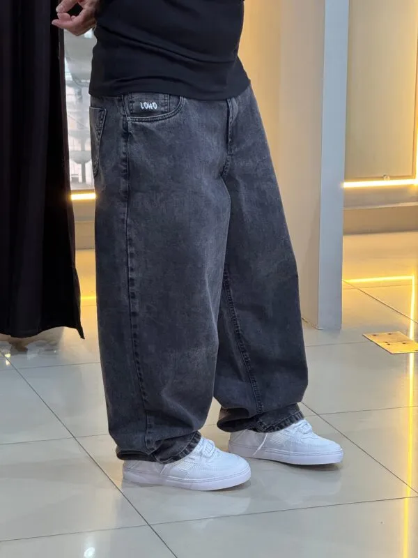 Calça Extra Big Loko Estonado Escuro