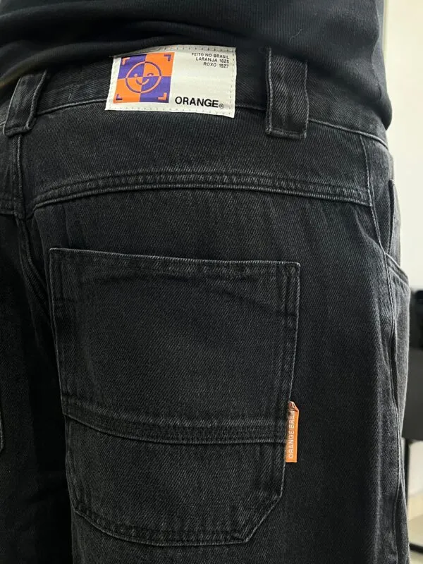 Calça Orange Jeans Black Stone Denin - Imagem 2