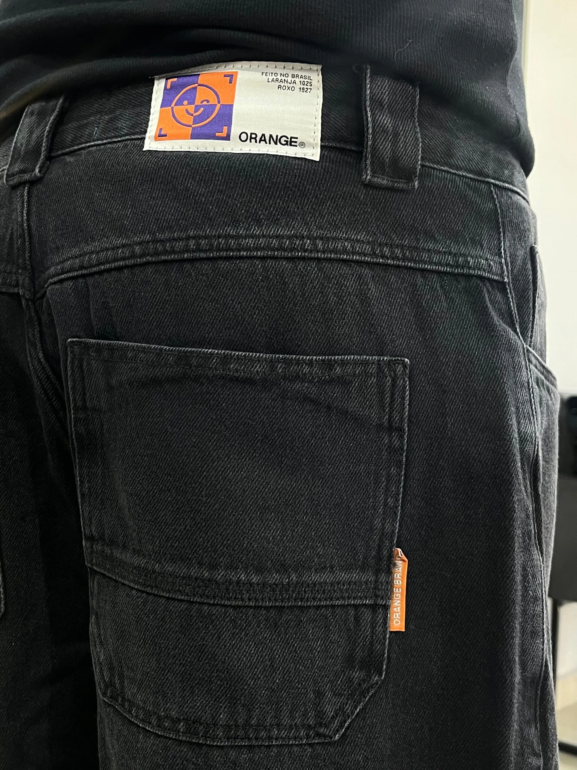 Calça Orange Jeans Black Stone Denin - Imagem 2