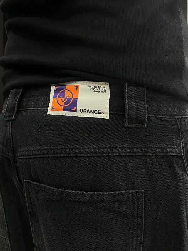 Calça Orange Jeans Black Stone Denin - Imagem 6