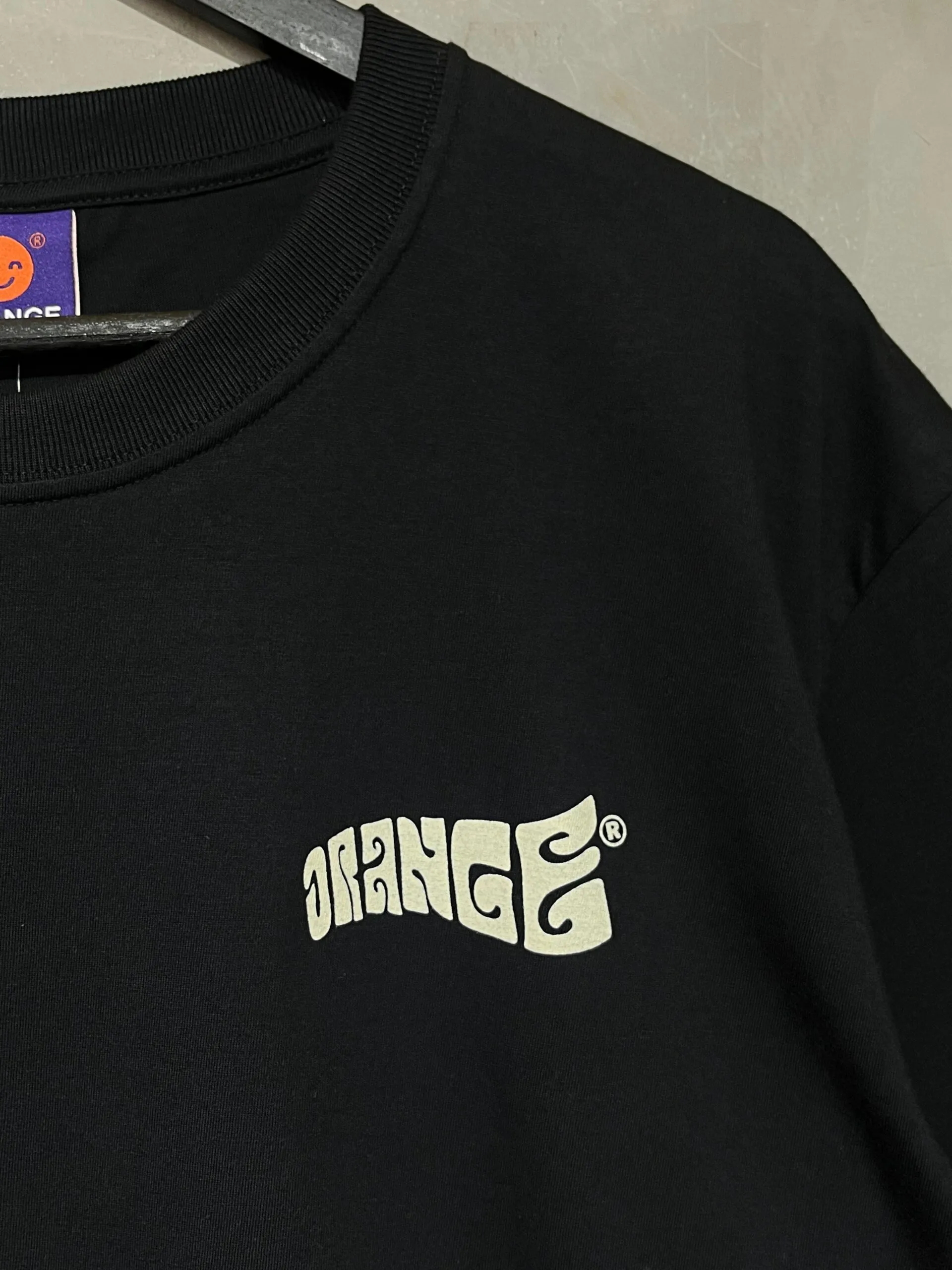 Camiseta Crafted Orange Sun Preto - Imagem 6