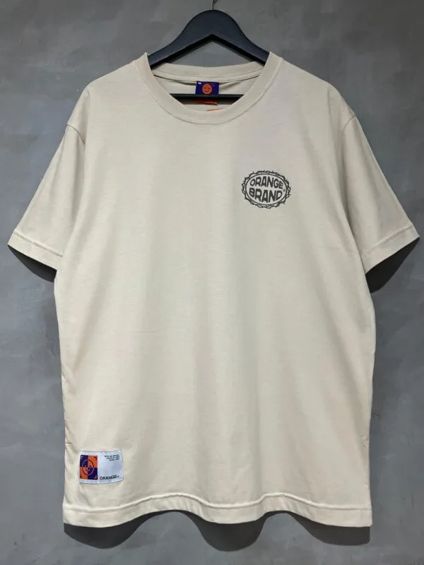 Camiseta Crafted Orange Worker Bege - Imagem 2