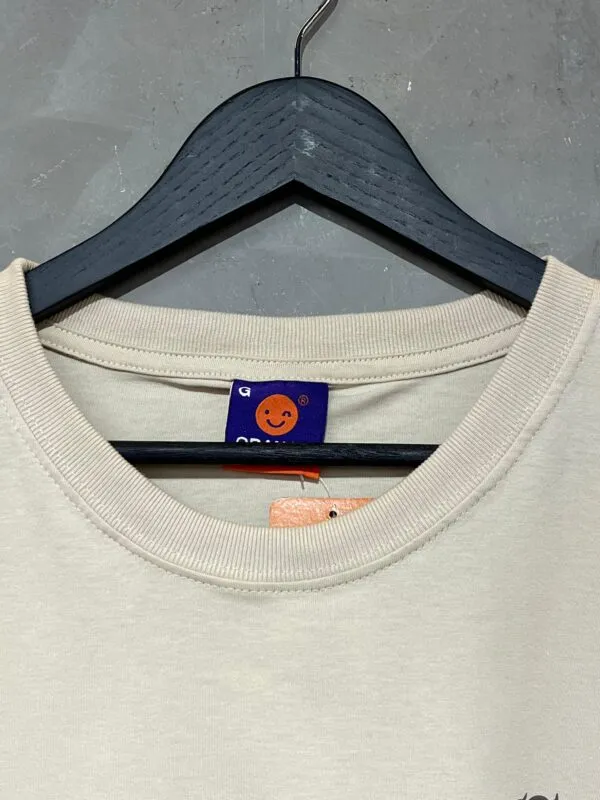 Camiseta Crafted Orange Worker Bege - Imagem 4