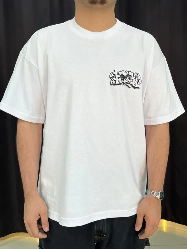 Camiseta Hocks Over Corre Branco - Imagem 2